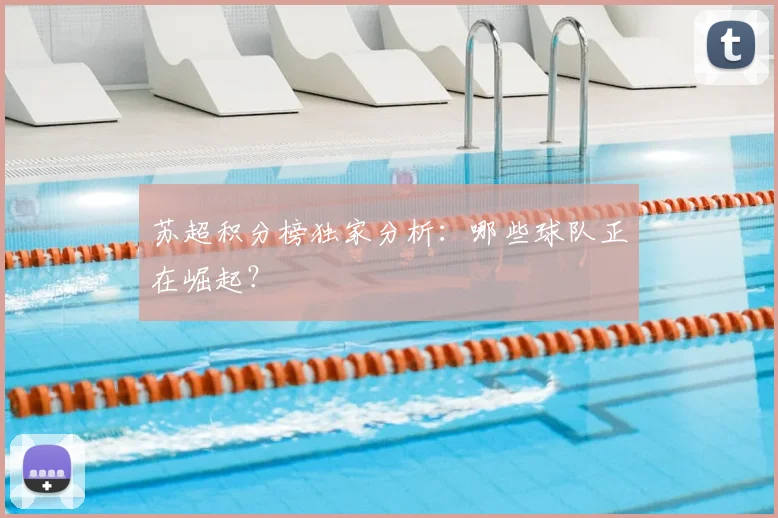苏超积分榜独家分析:哪些球队正在崛起?